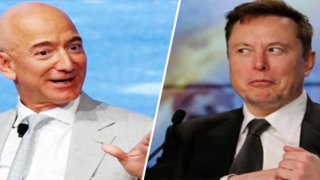 Jeff Bezos loses bet against Elon Musk
