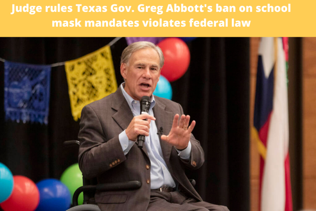 Judge rules Texas Gov