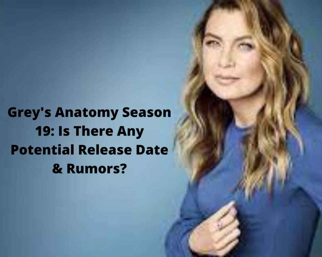 Grey's Anatomy Season 19