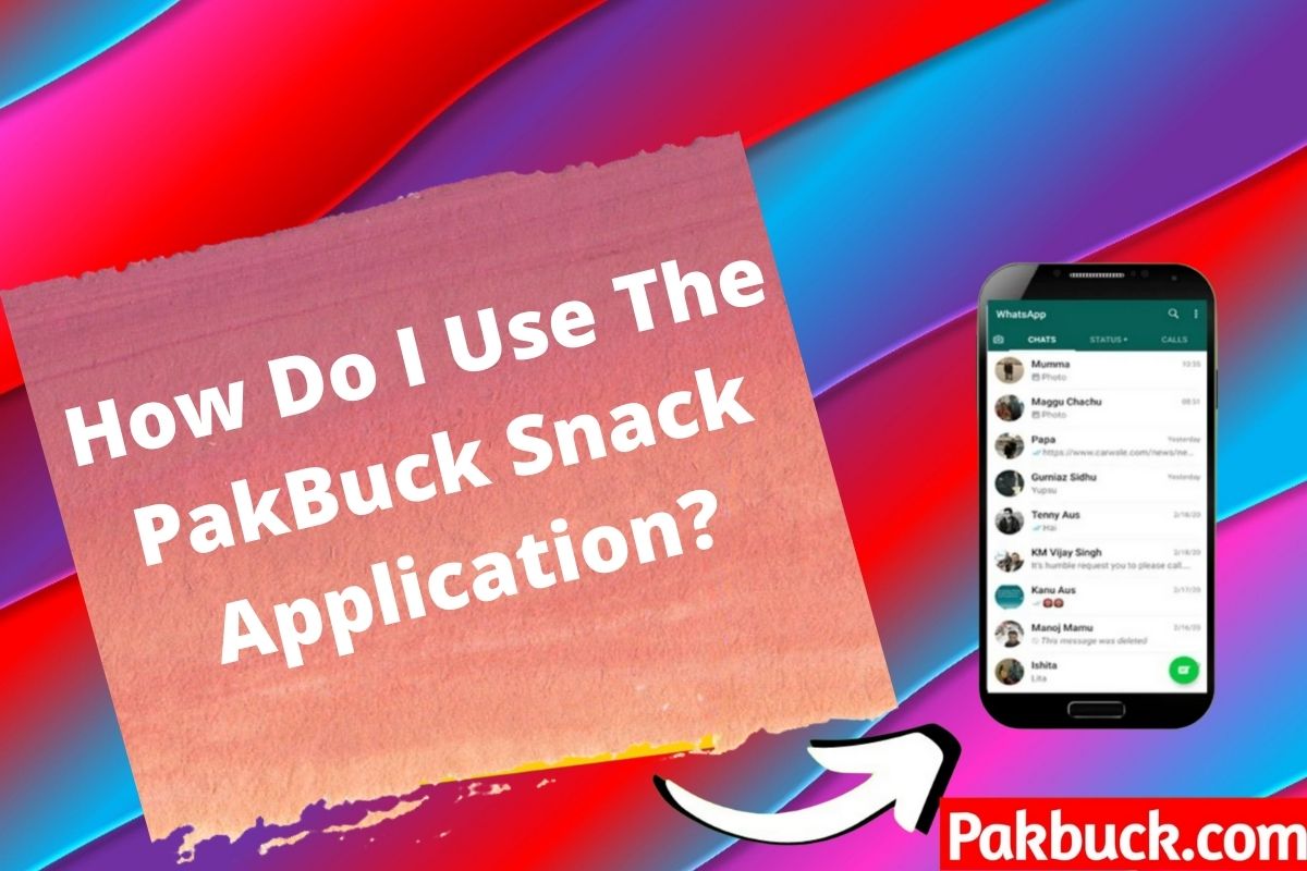 Pakbuck Snack App