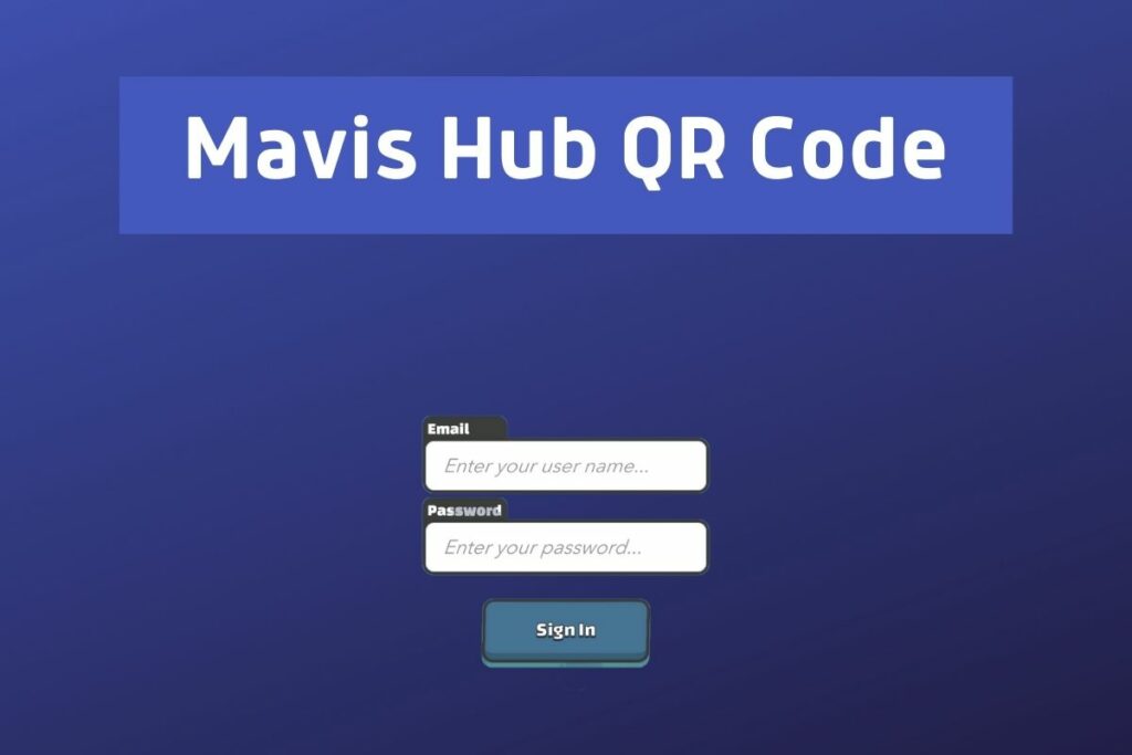 Mavis Hub QR Code