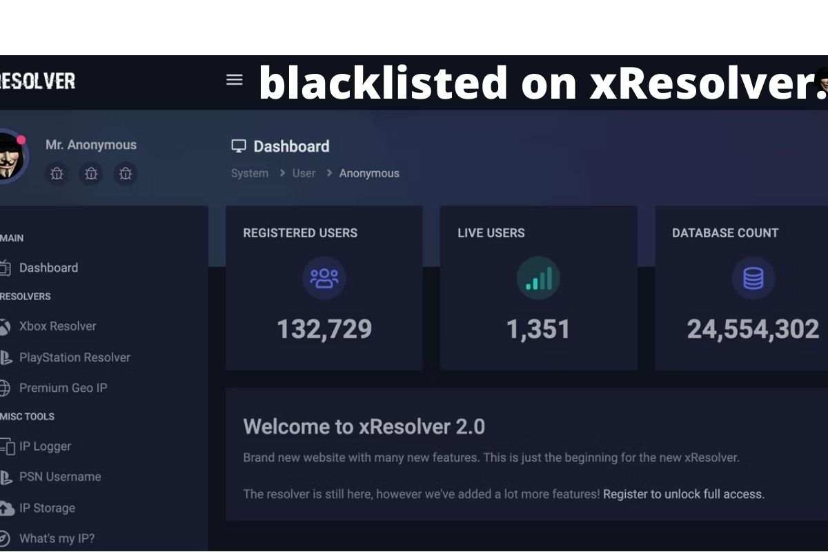 _Blacklisted On Xresolver