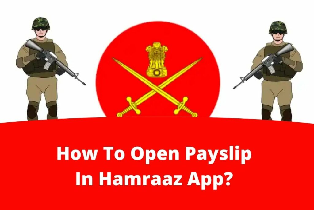 How To Open Payslip In Hamraaz App?