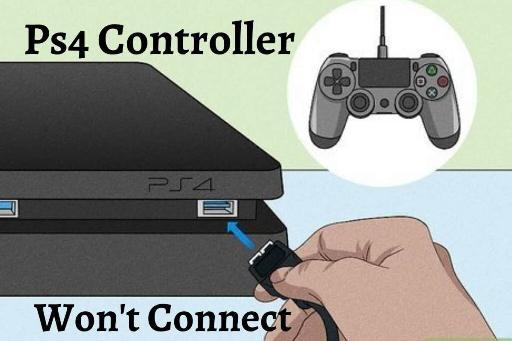 ps4 controller won't connect