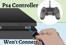 ps4 controller won't connect