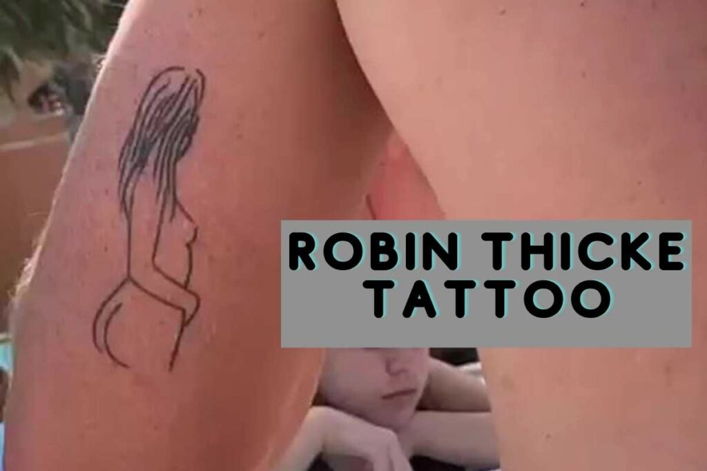 Robin Thicke tattoo