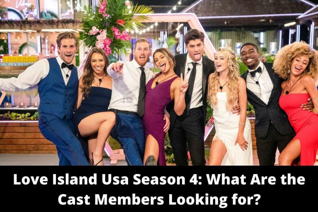 Love Island Usa Season 4 What Are the Cast Members Looking for