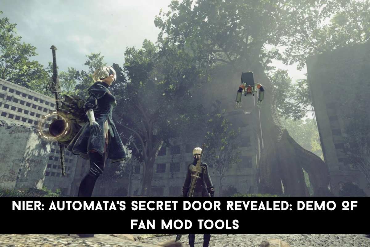 Nier Automata's Secret Door Revealed Demo Of Fan Mod Tools