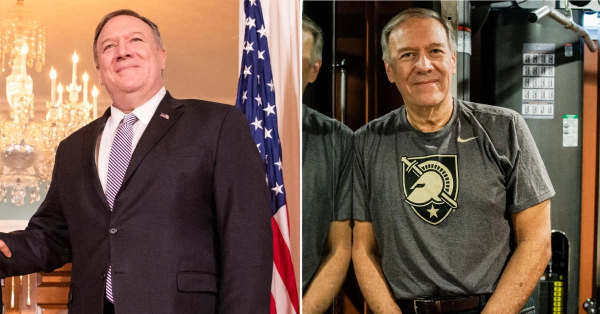 mike pompeo weight loss