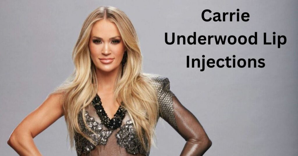 Carrie Underwood Lip Injections