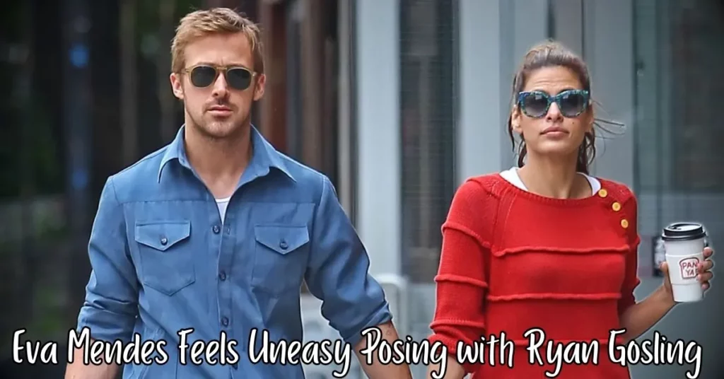 Eva Mendes Feels Uneasy Posing with Ryan Gosling