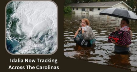Idalia Now Tracking Across The Carolinas