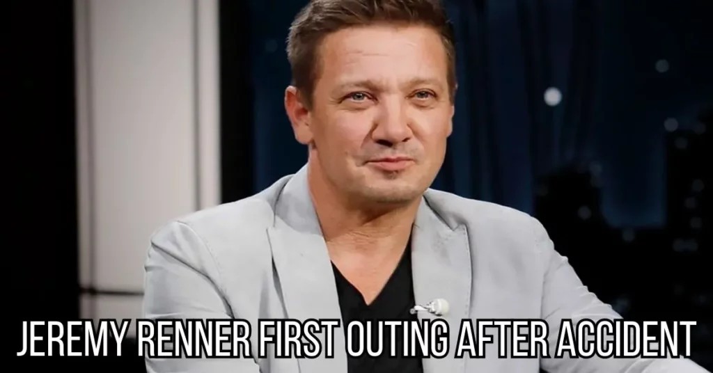Jeremy Renner First Outing After Accident