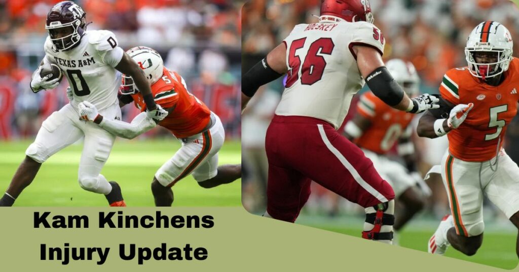 Kam Kinchens Injury Update