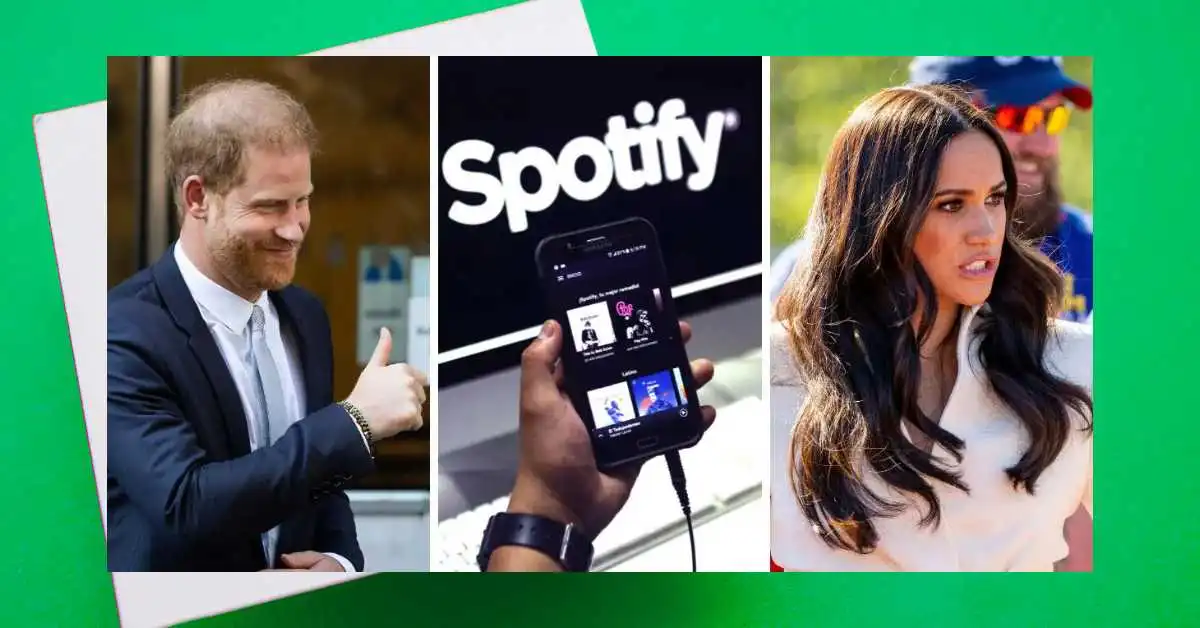 Prince Harry and Meghan split with Spotify